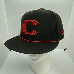 New Era 9 Fifty Cincinnati Reds SnapBack Raised City Connect Baseball Hat Youth